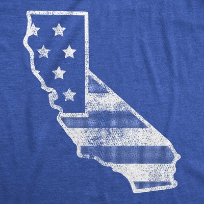 Мужские футболки Crazy Dog T-Shirts, Inc. Mens Funny T Shirts American Flag California Awesome Fourth Of July Tee for Men - Crazy Dog Men's T Shirt For Fourth Of July Royal XL — фото 2