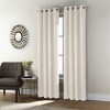 Thermaplus Shadow Window Treatment Blackout Grommet Curtain Panel 52" x 108" for Bedroom Livingroom Off-white - 2 of 4