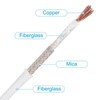 Unique Bargains Mica Glass Fiber Lamp Boiler Heater Insulated High-Temperature Wires 11.5Ft - 3 of 4