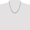 Black Bow Jewelry 3.25mm, Sterling Silver, Solid Byzantine Chain Necklace - 2 of 4