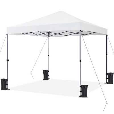 Yaheetech 8x8ft Pop-up Canopy Instant Tent, White : Target