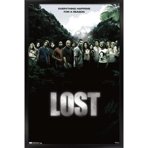 Trends International Lost Season 2 - One Sheet Framed Wall Poster Prints - 1 of 4