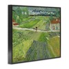 Stupell Industries Van Gogh Carriage & Train Landscape Framed Giclee Art - 2 of 4