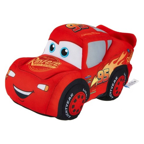 Disney and Pixar Cars Lightning McQueen Talking Soft Plush