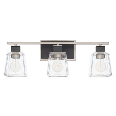 Capital Lighting Tux 3 - Light Vanity in  Black Tie