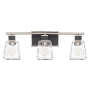 Capital Lighting Tux 3 - Light Vanity in  Black Tie - 1 of 3
