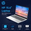 HP Essential 15.6" Touch Laptop, i3-1215U, 8GB DDR4, 256GB SSD, Intel UHD Graphics, HD 1366×768, Wi-Fi 6, Windows 11 Home, Silver, 60Hz - 3 of 4