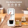 Mecity Mini Coffee Maker - K-Cup/Ground Coffee/Tea, Single Serve, Auto Shut-Off, White - 3 of 3