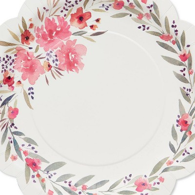 bridal shower paper plates