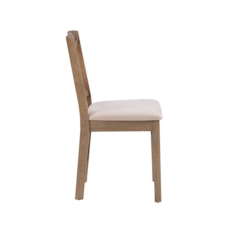 Set of 2 Triena X-Back Dining Chairs - Linon, 5 of 14