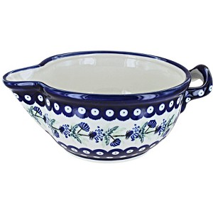 Blue Rose Polish Pottery 1252 Zaklady Batter Bowl - 1 of 1