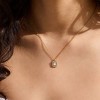 EVRY JEWELS WATERPROOF Gold or Silver Plated Stainless Steel You're Glowing Necklace - 2 of 4