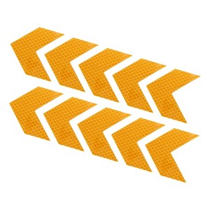 Unique Bargains Reflective Stickers Waterproof Adhesive High Visibility Night Warning Safety Tape for Trucks 20 Pcs - 1 of 4