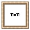 PosterPalooza | 11x11 Modern Bamboo Picture Frame, UV Acrylic, 5 Finishes - 2 of 4