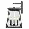 Z-Lite Broughton 4 - Light Wall Light in  Black - 3 of 4