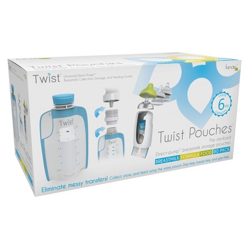 Kiinde Twist 80ct Milk Storage Pouch : Target