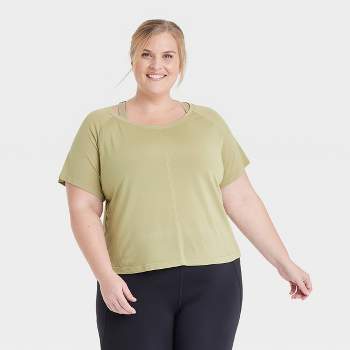 Women's Boxy Mesh T-shirt - All In Motion™ Warm Ombre Xxl : Target