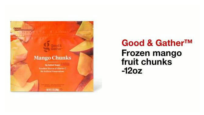 Frozen Mango Fruit Chunks - 12oz - Good & Gather&#8482;, 2 of 5, play video