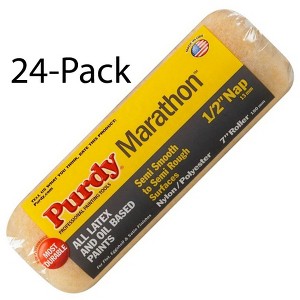 Genuine Purdy 24 Pack Marathon 7" x 1/2" Nap Roller Covers 144602073-24PK - 1 of 1