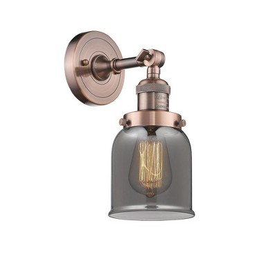 Bell - 1 Light Wall Sconce In Industrial Style-10 Inches Tall and 5 Inches Wide