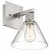 Access Lighting Port Nine 1 - Light Wall Light in  Brushed Steel - 4 of 4