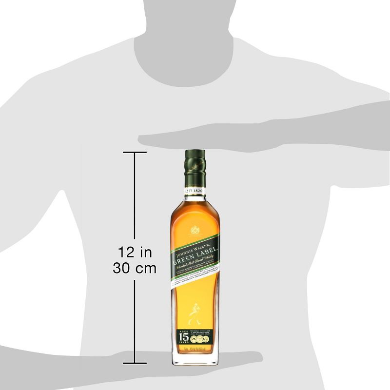 Johnnie Walker Green Label Scotch Whisky - 750ml Bottle, 5 of 13