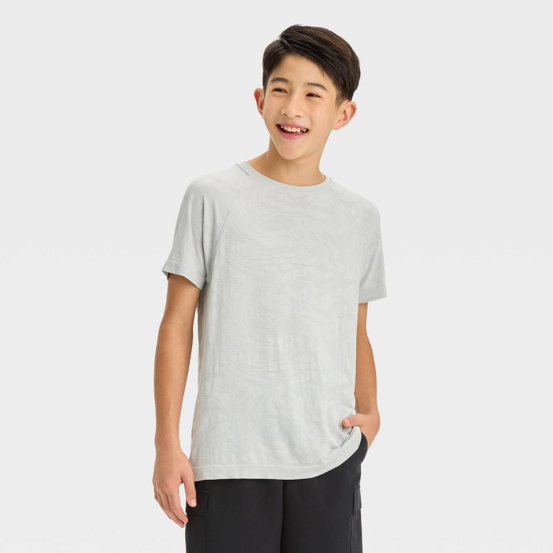Boys&#39; Seamless Solid T-Shirt - All In Motion™, 1 of 5