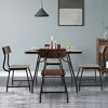 Costway Dining Table Set 5-Piece Kitchen Dining Table Set Rectangula for 5 W/Metal Frame - 4 of 4
