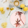 Gale Switzer Sunset Palm Trees Round Cutting Board, 11.5" x 11.5" - Deny Designs - 2 of 3