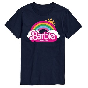 Men's - Barbie - Barbie Logo Rainbow Short Sleeve Graphic T-Shirt - 1 of 4