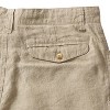 Men's Men Aventura Washed Linen Shorts - Grayers - 4 of 4