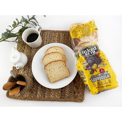 Inked Bread Co. Keto Big Bread Wolf Sourdough Bread - 16oz