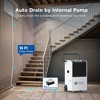 Moiswell Commercial Dehumidifier with Pump - Covers Large Spaces up to 7,500-8,000 Sq Ft - 3 of 4