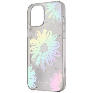Kate Spade Hardshell Case for MagSafe for iPhone 12 Pro Max - Daisy Iridescent - 1 of 1