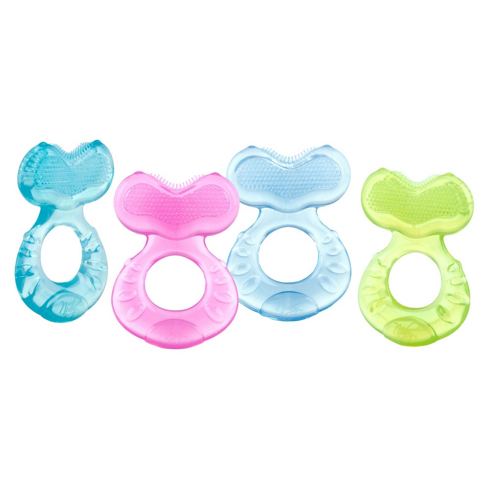 UPC 048526006205 product image for Nuby Step 1 Silicone Baby Teether - Assorted Colors | upcitemdb.com