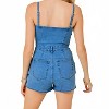 Women's Reba Button Front Romper - day + moon - 4 of 4