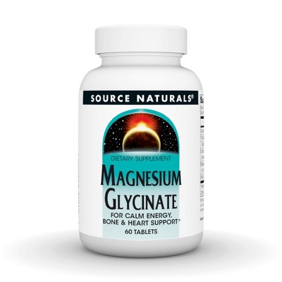 Magnesium Glycinate by Source Naturals, Inc.  -  60 Tablet