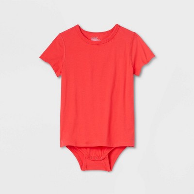 Kids' Short Sleeve Bodysuit - Cat & Jack™ White XL