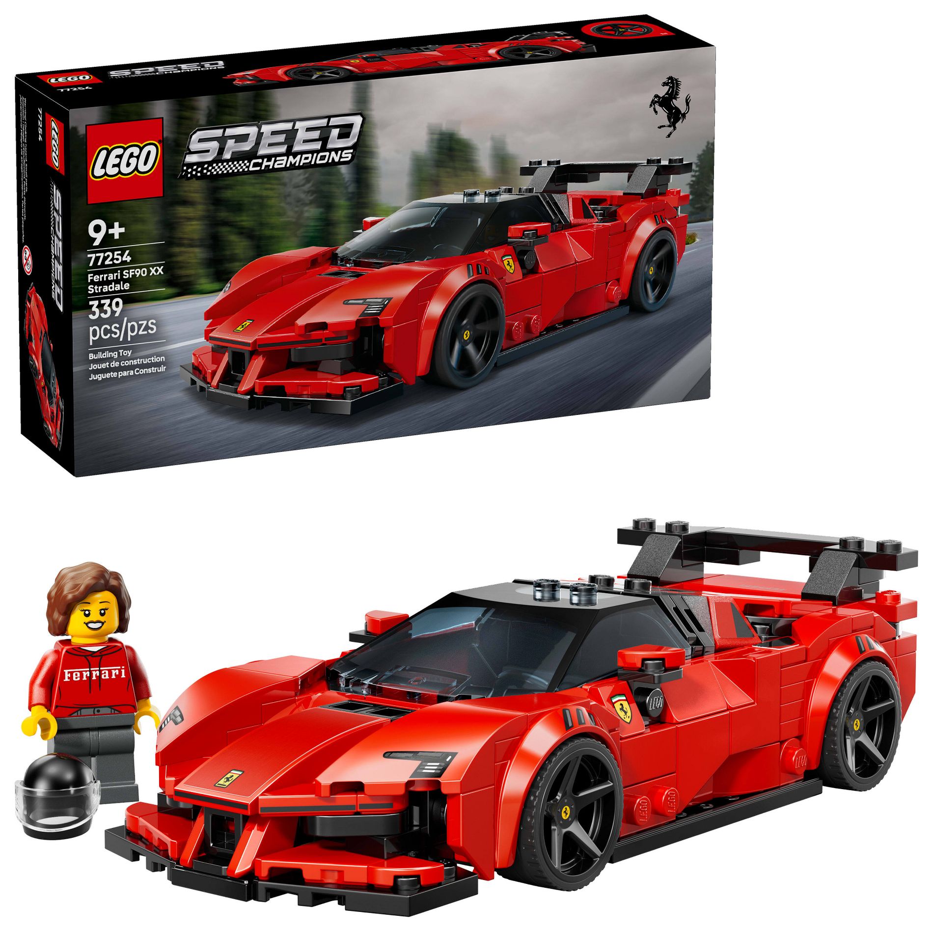 LEGO Speed Champions Ferrari SF90 XX Stradale Sports Car 77254