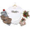 Simply Sage Market Teacher Christmas Lights Short Sleeve Tee - XS - White - 3 of 4