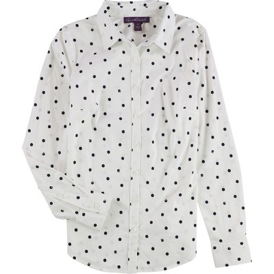 Gloria Vanderbilt Womens Amanda Button Up Shirt
