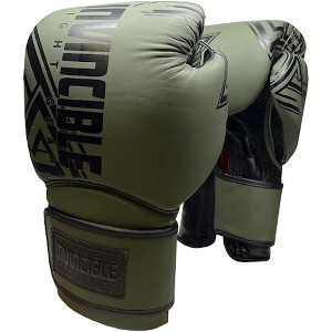 Amber Sports All Leather Pro Hybrid Boxing Gloves for Men & Women, Kickboxing - 1 of 1
