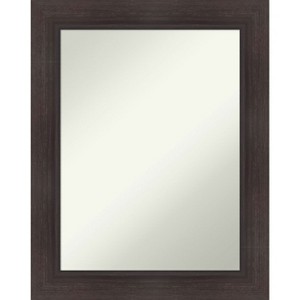 Amanti Art Sloped Non-Beveled Framed Bathroom Vanity Wall Mirror - 1 of 4