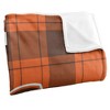 Bowling Green State University Campus Plaid Spirit Silky Touch Super Soft Throw Blanket 50x60 - 3 of 4