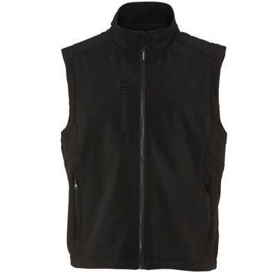 Refrigiwear Men's Warm Insulated Softshell Vest With Micro-fleece ...