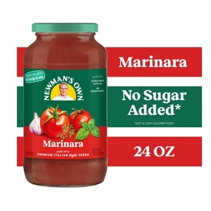 Newman's Own Marinara Pasta Sauce, 24 oz Jar (Pack of 2) - 1 of 4