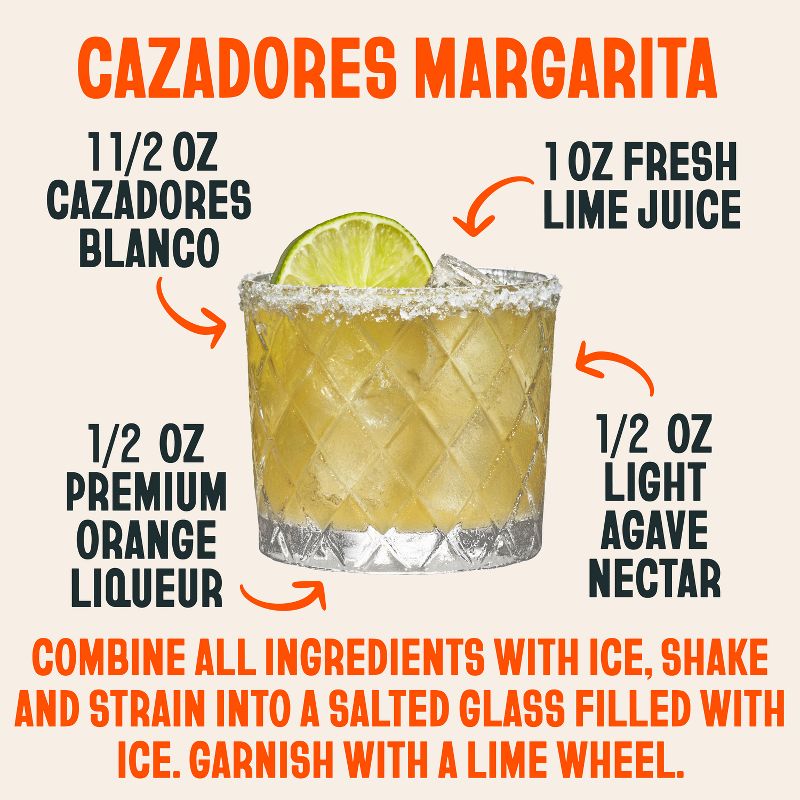 Cazadores Tequila Blanco - 750ml Bottle, 4 of 8