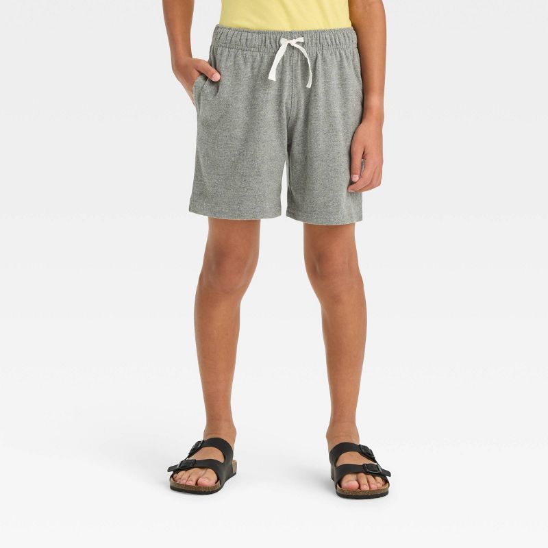 Boys' Knit 'Above the Knee' Pull-On Shorts - Cat & Jack™, 1 of 5