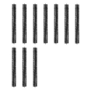 VEVOR Gutter Brush, 30 Feet Total Length 4.33 inch Diameter Gutter Cleaning Tools, Ground-Level Gutter Brush Leaf Guard for 5 Inch Gutters, Black - 1 of 4