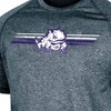 NCAA TCU Horned Frogs Men's Gray Poly T-Shirt - 3 of 3
